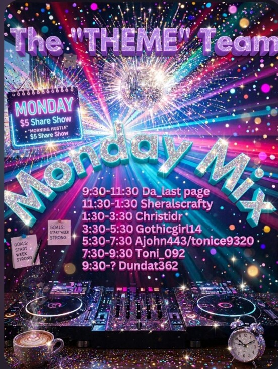 Other - THE "THEME" TEAM MONDAY MIX TRAIN SHARE SHOW